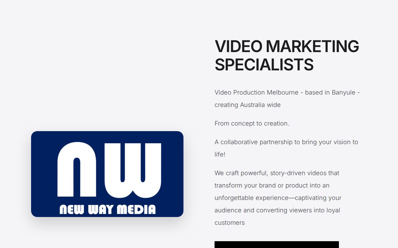 New Way Media Professional Video Production In Melbourne